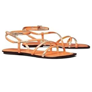 Tory Burch Split MignonStrappy Flat Sandal